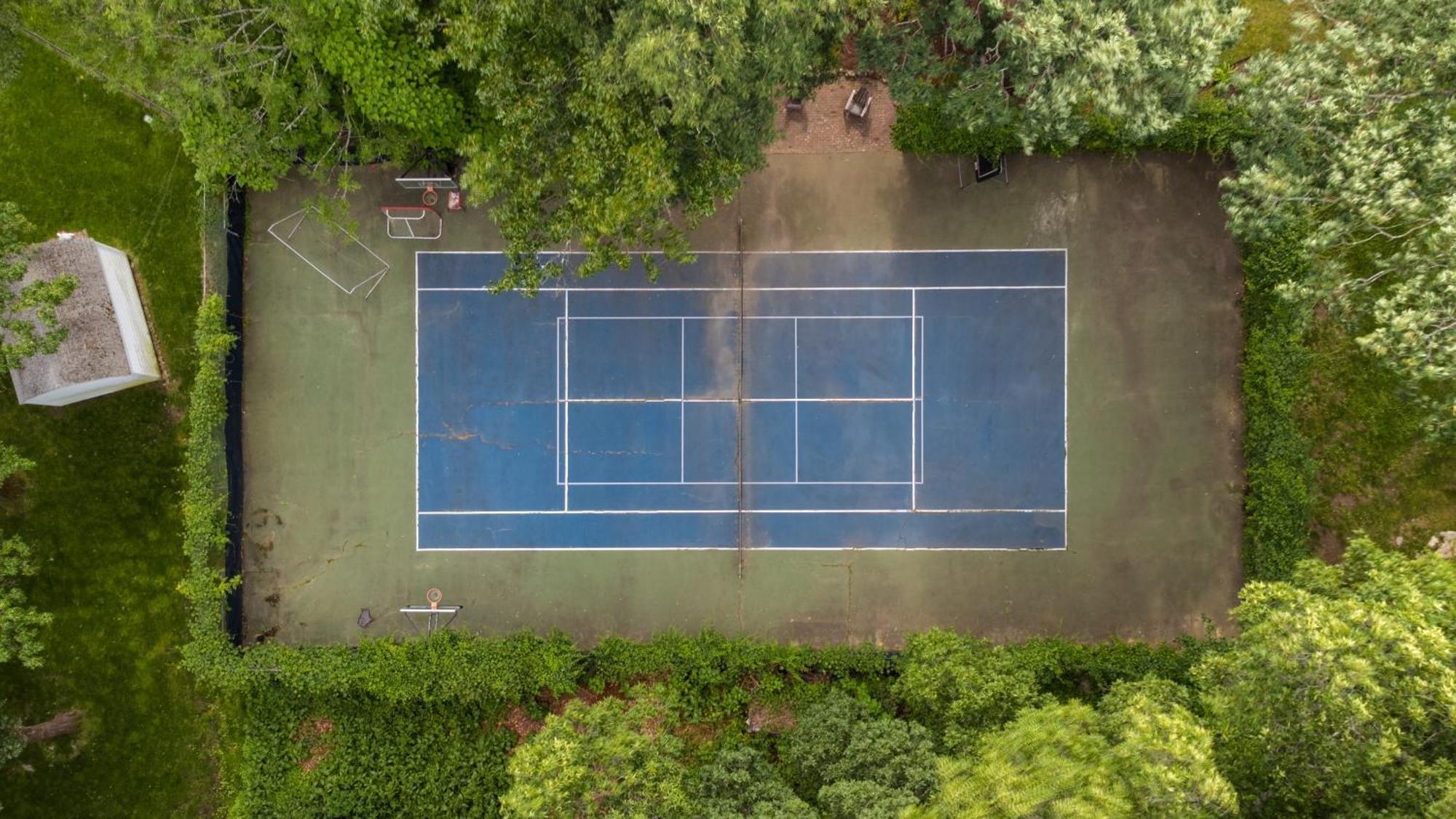 Boston Mansion Heated Pool Fire Pit Tennis Needham Zewnętrze zdjęcie